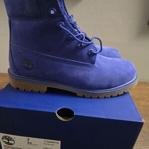 Timberland Blue Nubuck Boots
